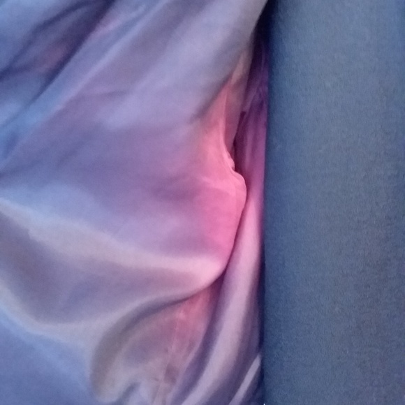 Bicci Navy Blue Wool Jacket and Skirt - Picture 3 of 8